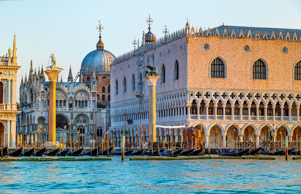 Doges Palace in Venice Italy