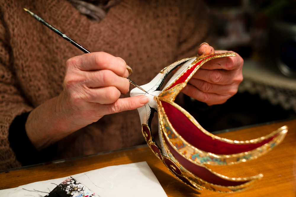 Mask Workshop in Venice Italy