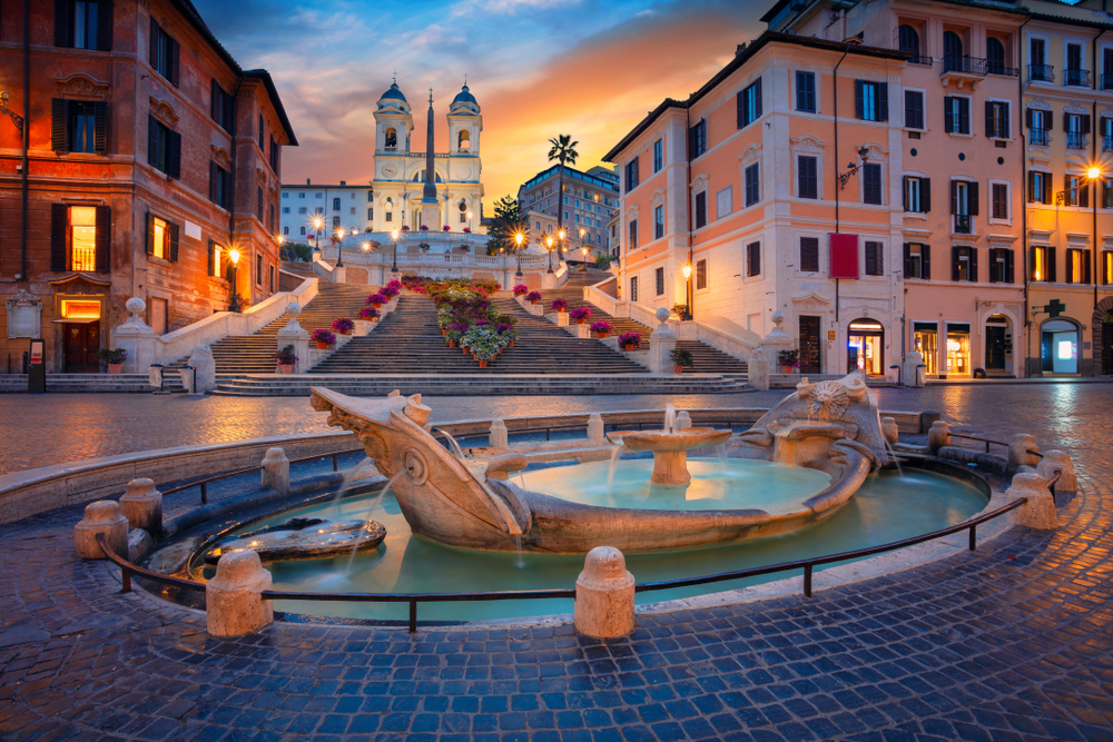 top 10 things to do in rome Spanish steps