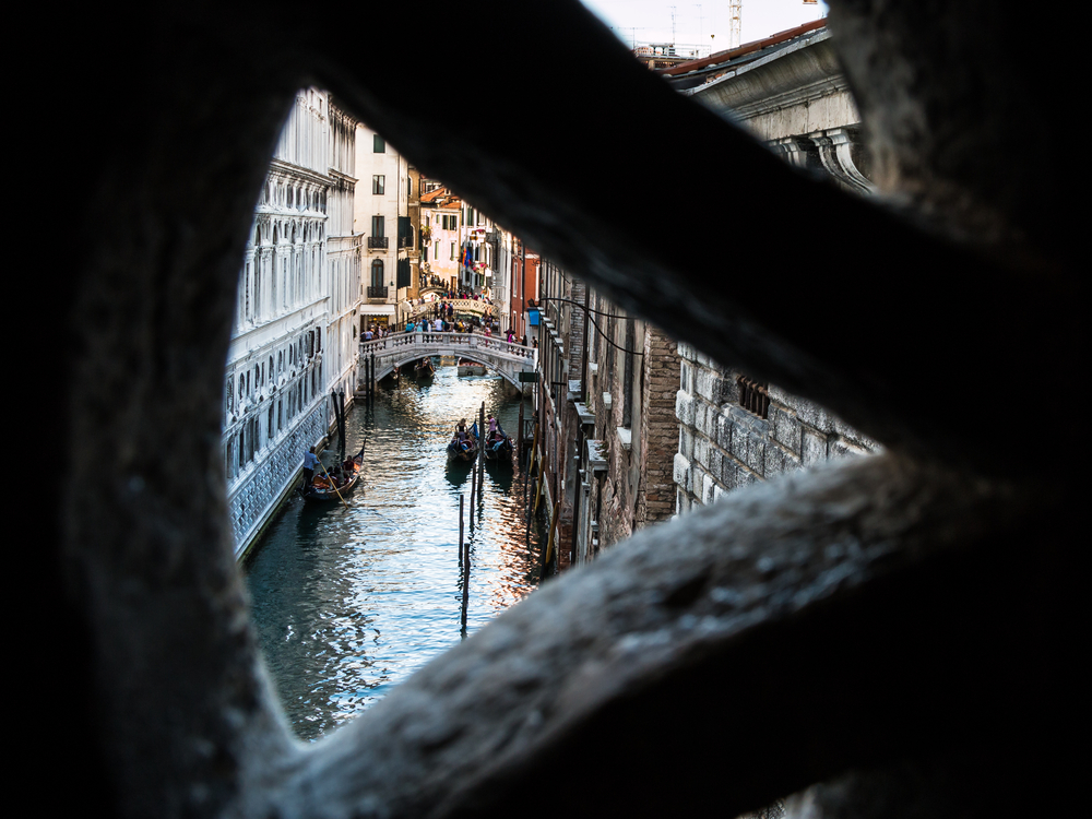 best view in venice rom Bridge of Sighs