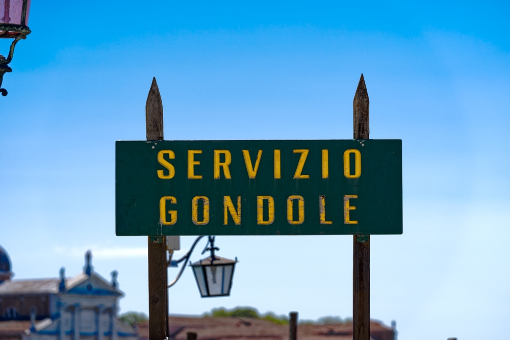 Boarding Points Gondola Stations in Venice Italy